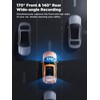 SAVUSCAM Dash Cam 4K + 1080P, WiFi Dash Cam Front