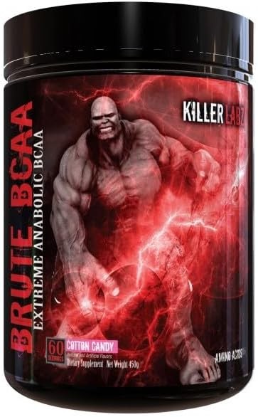 Killer Labz Brute Bcaa Aminoacidos 60 Servicios Cotton Candy