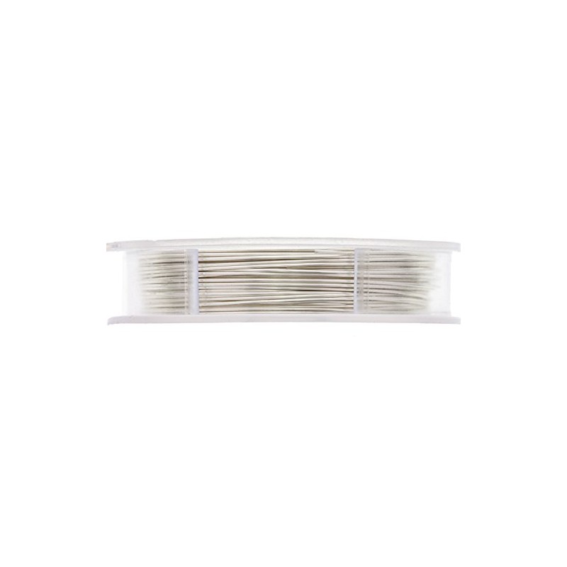 Artistic Non-tarnish Silver Wire, 22 Gauge, 10 Yards by EuroTool