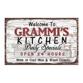 Hip Signs for Cool Folks Fridge Magnet 4x6 Inches Welcome to Grammi's  Kitchen Grandma Mother's Day Gift