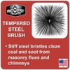 Midwest Hearth Square Wire Chimney Cleaning Brush (7-Inch Square) Made