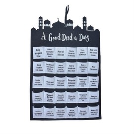 Ramadan Calendar Eid Mubarak Hanging Countdown Calendar Advent Calendar 2021 for Kids Eid Gifts Ramadan Decoration