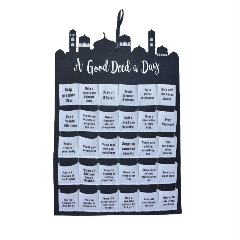 Ramadan Calendar Eid Mubarak Hanging Countdown Calendar Advent Calendar 2021