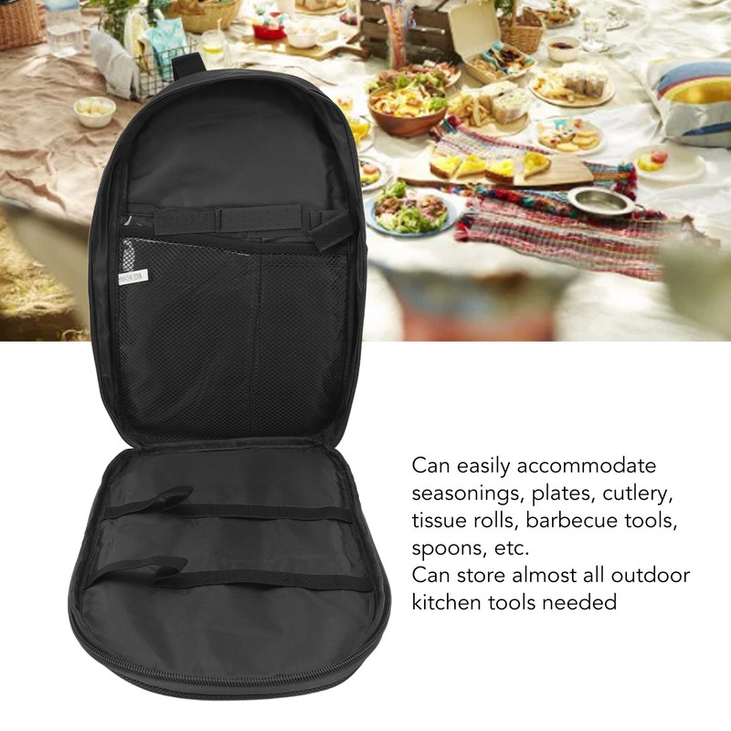 Camping Travel Cooking Utensils Organizer Travel Bag Outdoor Camping Cookware