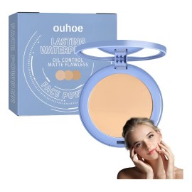 I Polvo Facial Ouhoe Impermeable Larga Duración 12h I