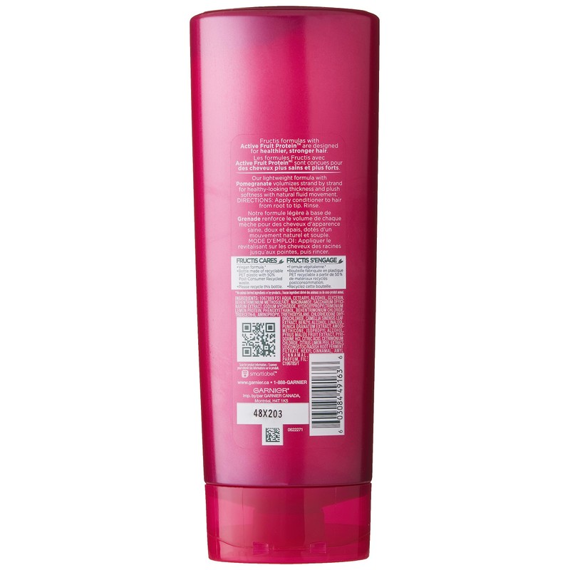 Garnier Fructis Full and Plush Fortifying Conditioner for Fine, Flat