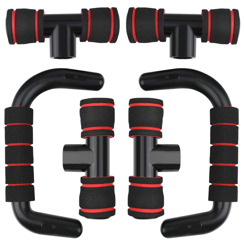 flintronic Push Up Bars, Push Up Bars, Strength Training, Padded
