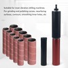Sanding Drum Kit, 1.5in Mandrel Aluminum Alloy Drill Sanding Mandrel