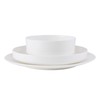 Mikasa Macie Bone China Lightweight Chip Resistant 12 Piece Dinnerware