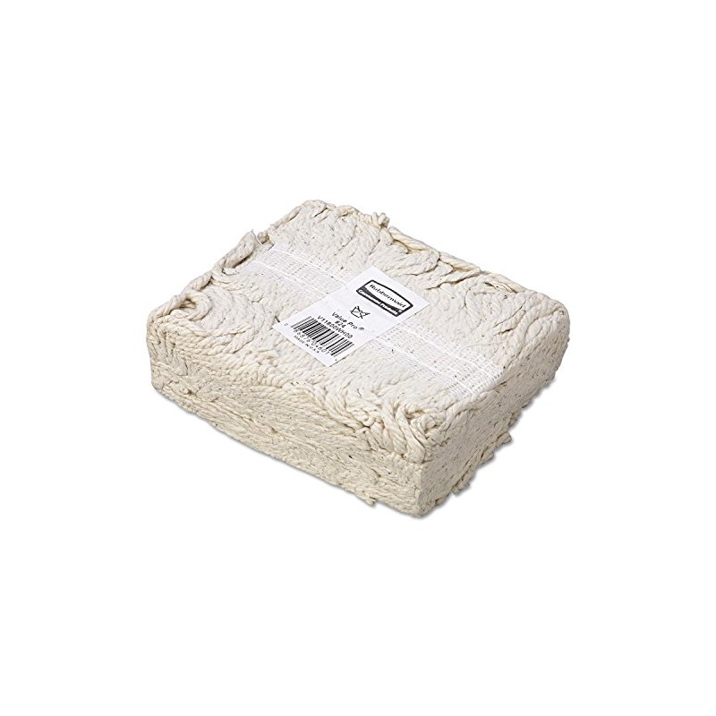 Rubbermaid Commercial RCP V118 RCPV118 Economy Cut-End Cotton Wet Mop