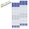 DOLLAR XFine Fineliner Pens, BLUE, Ultra Fine Point (0.3mm), Pack