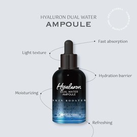 Hyaluron Dual Water Ampoule | Replenish Your Skin with Hyaluronic Acid | 50ml
