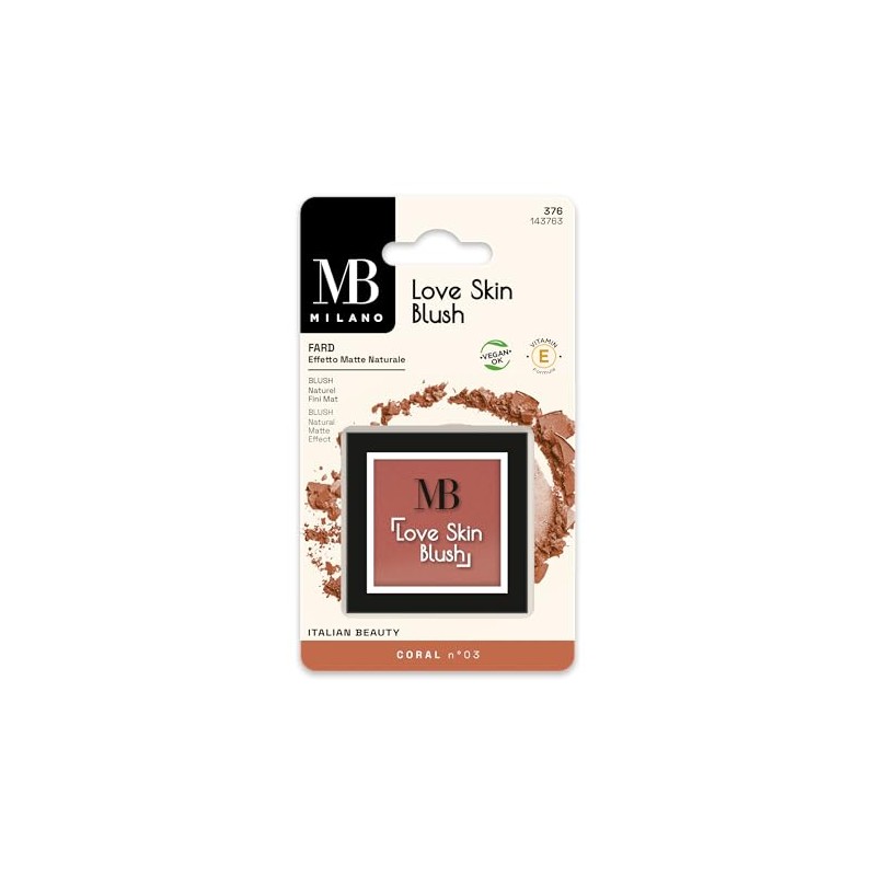 MB Milano - Blush Love Skin Matte - Coral