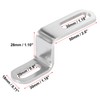 Motoforti Motorcycle Exhaust Pipe Bracket Z Muffler Mounting Clamp Stainless