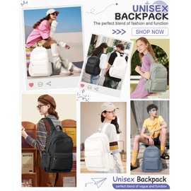 Small Black Backpack for School, High School Book Bag Back Pack for Teens Girls Boys, Lightweight College Backpack Bookbag for Women Men, Simple Casual Daypack Mochilas Escolares para Adolescentes