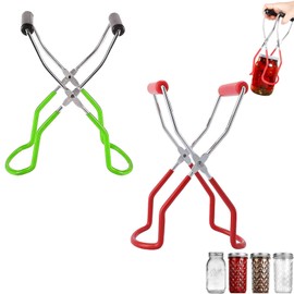 Preserving Jar Lifter Tongs for All Sizes Ideal Preserving Jars Preserves Lifter Aid for Preserving Jars Kitchen Pack of 2