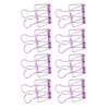 30Pcs Wire Binder Clips 2in Wide Hollow Out Strong Metal