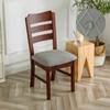 Genina Waterproof Seat Covers for Dining Room Chairs Covers Dining