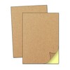 50 sheets - A4 Kraft Brown Sticker Paper Label Sheets,