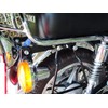 AQIMY Universal Motorcycle Side Bag, Support Bar, Bag Stay, Steel,
