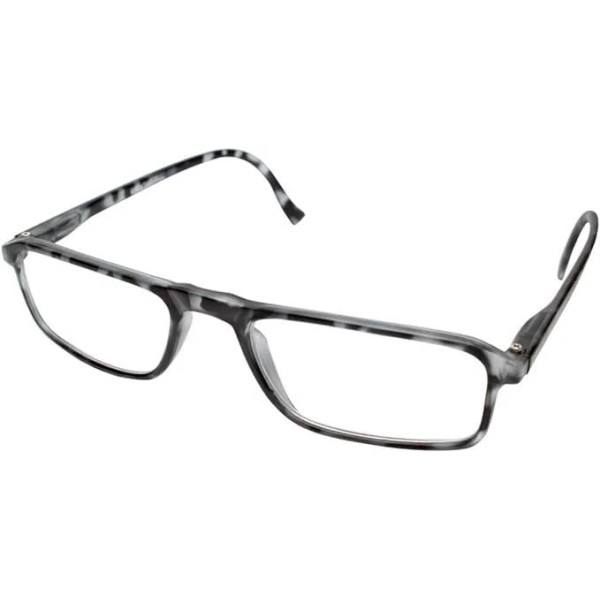 Calabria 616 Rectangular Reading Glasses +3.75 Grey Marble Men Women
