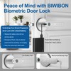BIWIBON Fingerprint Door Lock, 5 in 1 Smart Door Knob