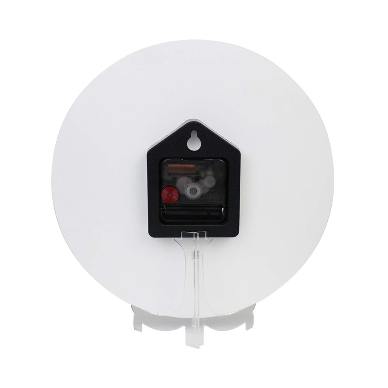 susiyo Round Wall Clock Battery Operated Decor Clocks for Living