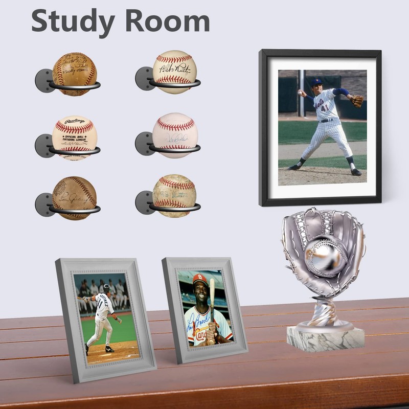 BIHOMIFI Baseball&Softball Display Memorabilia Holder Baseball Bat Storage Baseball Display