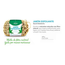 Jabón Exfoliante Reafirmante 120grs limpieza profunda exfoliante sheló nabel
