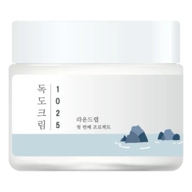 Round Lab 1025 Dokdo Cream 80ml Hidratante Fortalece Barrera Piel Reduce Irritación Seca