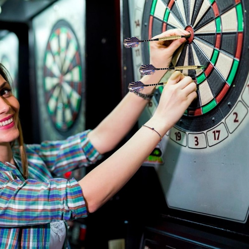 Professional Soft Tip Darts Set with 12 Dart Barrels 30