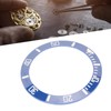 40mm Diameter Watch Bezel Insert Ring Clear Scale Luminous Ceramic