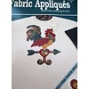 Weather Vane Rooster Fabric Iron-On Applique Kit