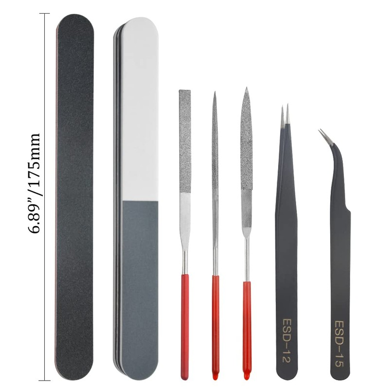 BGTXINGI 15pcs Modeler Basic Tools Craft Set Gundam Model Tools