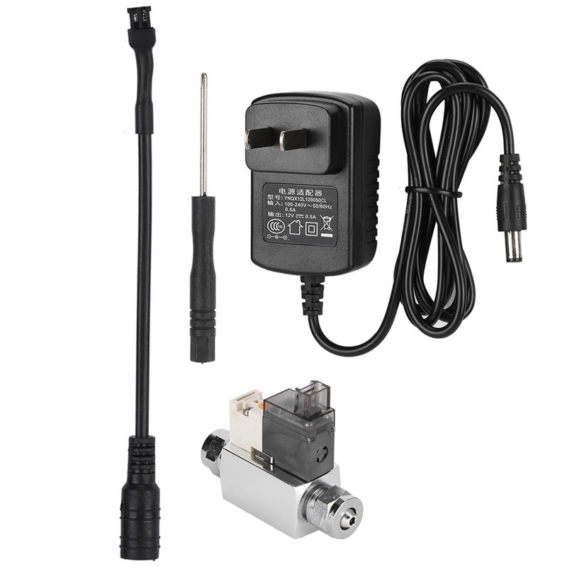 Mini External CO2 Solenoid Valve Low Temperature Fish Tank Accessory