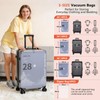 Fuloon Vacuum Storage Bags with Pump, 10 Pack Travel Compression