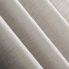 Scott Living Wallis Crosshatch Slub Textured Linen Blend Sheer Rod