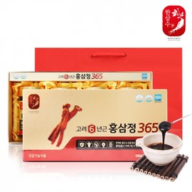 Hansamsu Goryeo 6-Year-Old Red Ginseng Extract 365, 240g 4 Bottles / 한삼수 고려6년근홍삼정365 240g x 4병