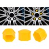 QitinDasen 20 Pieces 19 mm Car Wheel Nut Covers, Universal