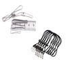 50PCS 20mm Flag Pole Clips, Lanyard Snap Clips Hooks Spring