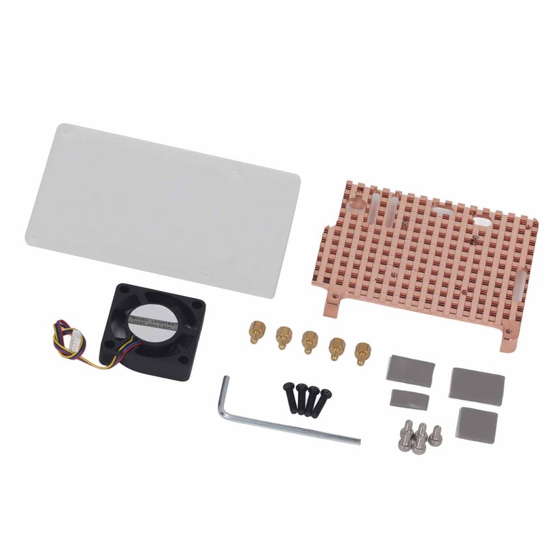 Heatsink Fan Kit for RasPi 5B 5V Single Cooling Fan