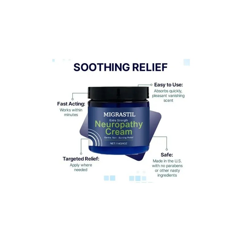 Crema Migrastil Neuropatia Alivio Cuerpo