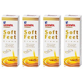 Gehwol Fusskraft Soft Feet Cream with Milk and Honey 125 ml (500 ml) Pack of 4