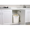 Flour Storage Container 25 lb (‎25 Liters) with Wheels Seal