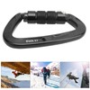 XINDA Carabiner Outdoor Climbing Safety Buckle Fast Downhill D Type