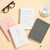 4 PCS Spiral Notebook, A5 60 Spiral Notebooks College Rules