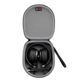 XANAD - Funda rígida para Marshall Major IV/Major V/Major II/Major III o Noot K11 / Elecder i37 / iClever HS14 plegable con cable (los auriculares no están incluidos)
