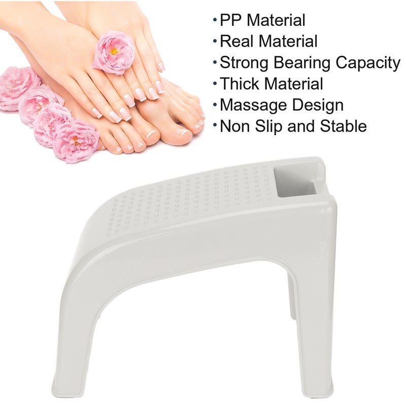 Shower Foot Rest Strong Bearing Capacity Antiskid Stable Massageable Comfortable