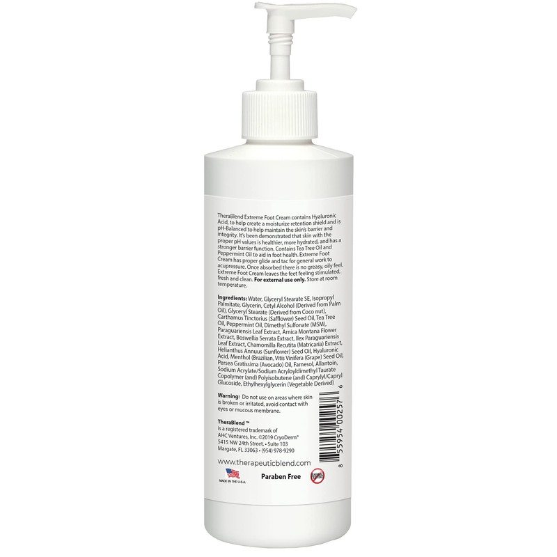 TheraBlend Extreme Foot Cream 8 oz