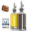 noviclass® Oil Bottle Vinegar and Oil Bottles Set Bottles for